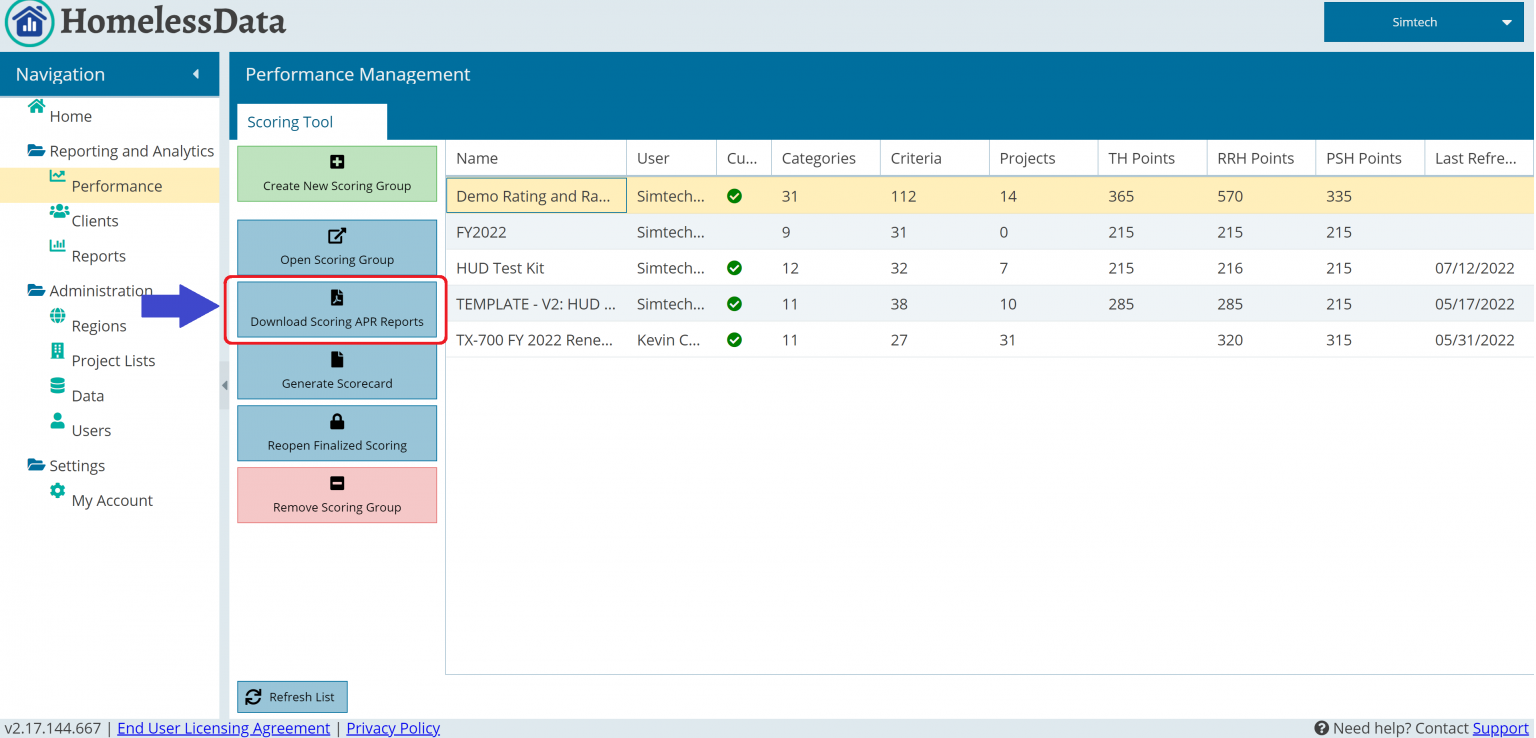 Program Apr Hud How can I see the HUD APRS that scoring is based on? – HomelessData